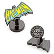 Batman Vintage Blue and Yellow Logo Cufflinks